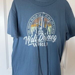 Soft Disney World Blue T-Shirt